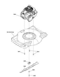Part Location Diagram of 09P702-0037-F1 Briggs and Stratton Engine, 5.5tp